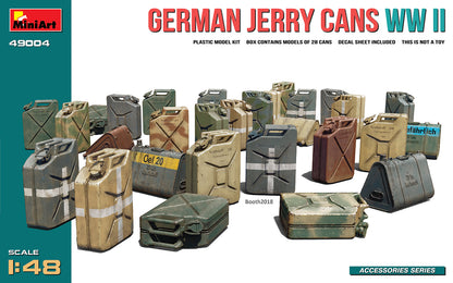 MiniArt German Jerry Cans WWII - 49004 box art