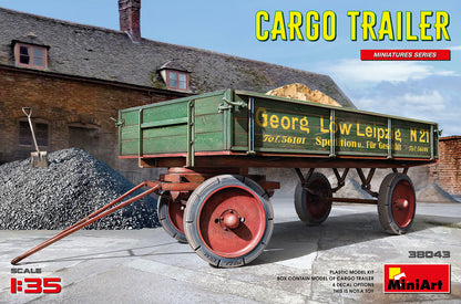 MiniArt Cargo Trailer - 38043 box art
