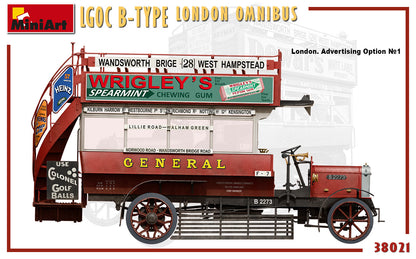 MiniArt 1/35 Military - LGOC B-Type London Omnibus - 38021