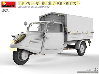 MiniArt 1/35 Military - Tempo E400 Hochlader Pritsche 3 Wheeler - 35371