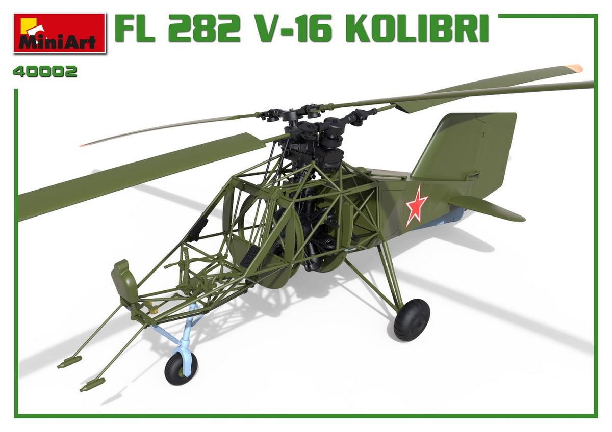 MiniArt 1/35 Military - Fl 282 V-16 Kolibri Helicopter - 41002