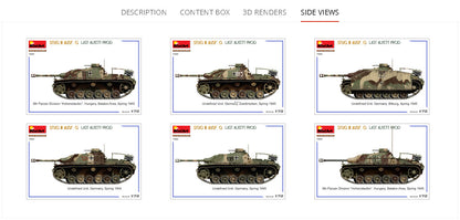 MiniArt 1/72 Military - StuG III Ausf G Last Alkett Prod - 72110