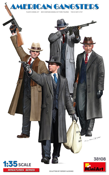 MiniArt American Gangsters - 38108 box art