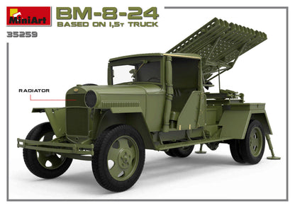 MiniArt 1/35 Military - BM-8-24 Based on 1.5t Truck - 35259
