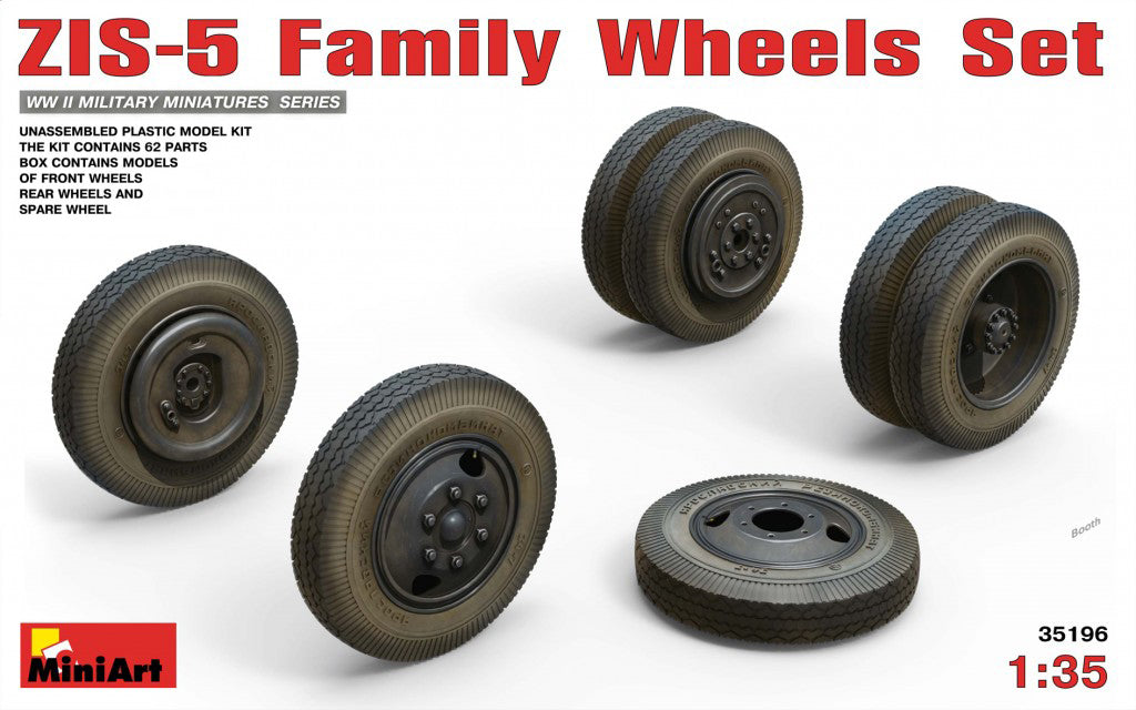 MiniArt ZIS-6 Family Wheels Set - 35196 box art