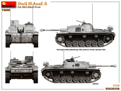 MiniArt 1/72 Military - StuG III Ausf G Feb 1943 Prod - 72101