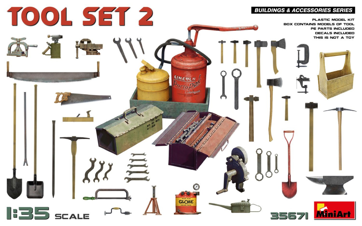 MiniArt Tool Set #2 - 35671 box art