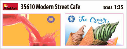 MiniArt 1/35 Military - Modern Street Cafe - 35610