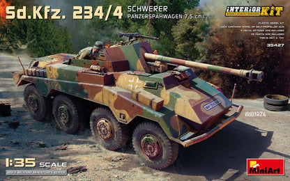 MiniArt Sd.Kfz. 234/4 Schwerer Panzerspahwagen 7.5 - 35427 box art