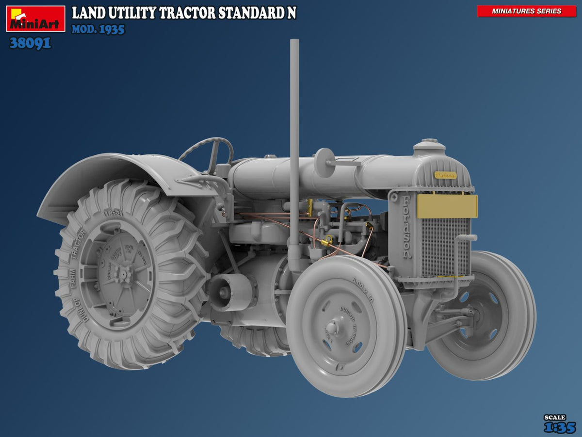 MiniArt 1/35 Vehicles - Land Utility Tractor Standard N Mod 1935 - 38091