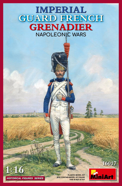 MiniArt Imperial Guard French Grenadier Napoleonic - 16017 box art