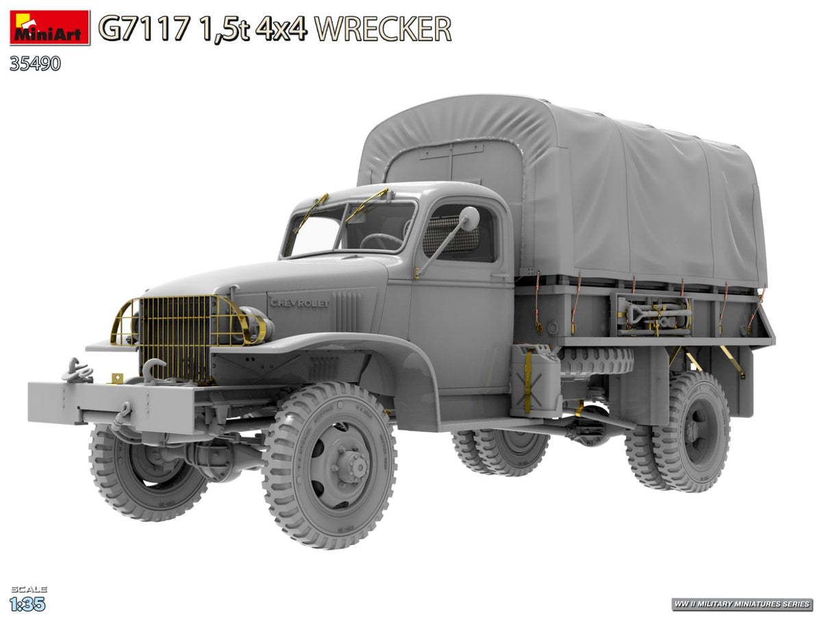 MiniArt 1/35 Military - G7117 1,5t 4x4 Wrecker - 35490