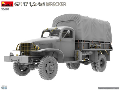 MiniArt 1/35 Military - G7117 1,5t 4x4 Wrecker - 35490