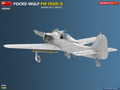 MiniArt 1/48 Aircraft - Focke-Wulf Fw 190D-9 Mimetall Prod, Adv Kit - 48048