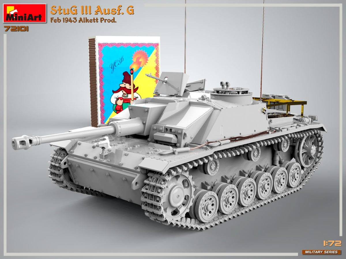 MiniArt 1/72 Military - StuG III Ausf G Feb 1943 Prod - 72101