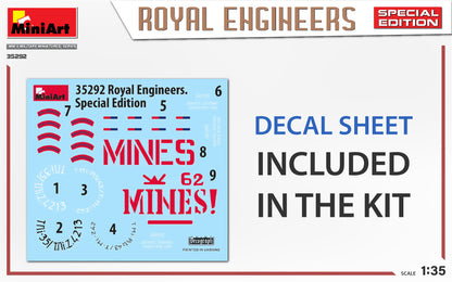 MiniArt 1/35 Military - Royal Engineers (Spec Edit) - 35292