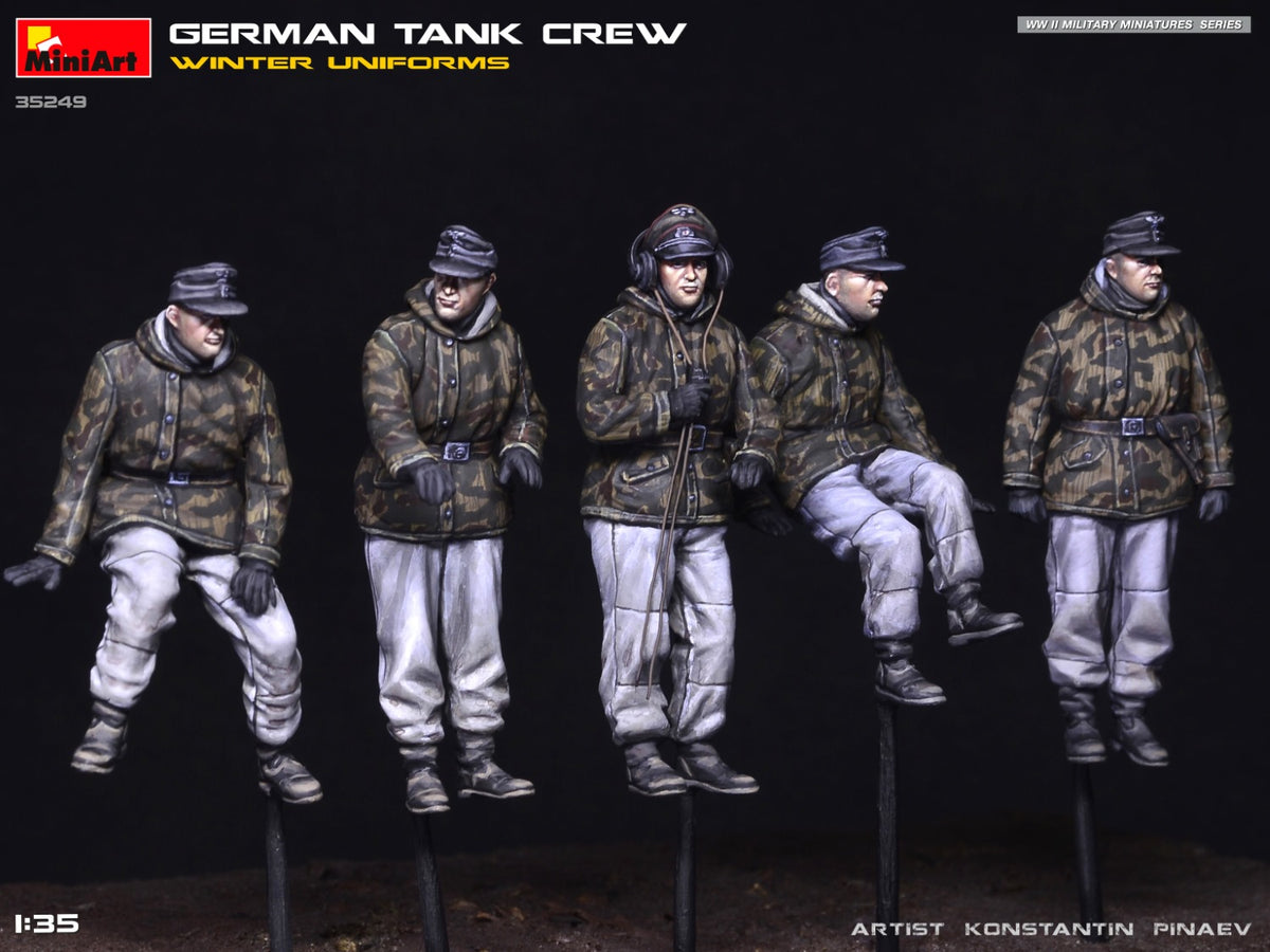MiniArt 1/35 Military - German Tank Crew Winter Special Edition - 35249