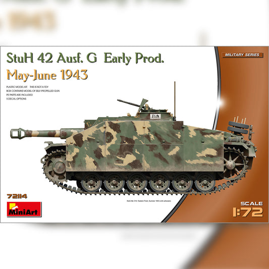 MiniArt StuH 42 Ausf. G Early Prod - 72114 box art