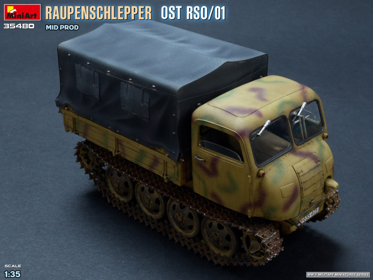 MiniArt 1/35 Military - Raupenschlepper Ost RSO/01. Mid Prod - 35480