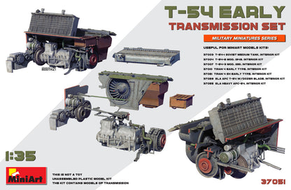 MiniArt T-54 Early Transmission Set - 37051 box art