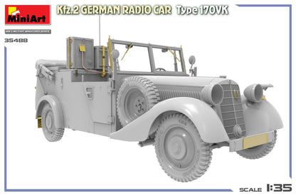 MiniArt 1/35 Military - Kfz.2 German , Radio Car Type 170VK - 35488