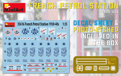 MiniArt 1/35 Military - French Petrol Station 1930-10940's - 35616