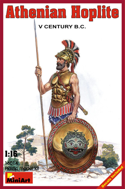 MiniArt 1/16 Figures & Miniatures - Athenian Hoplite V Century BC - 16014