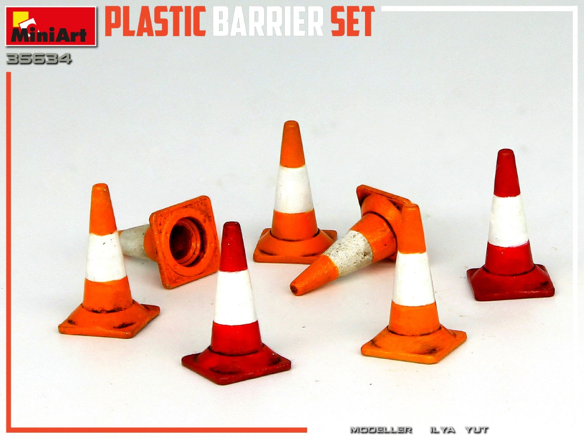 MiniArt 1/35 Military - Plastic Barrier Set - 35634