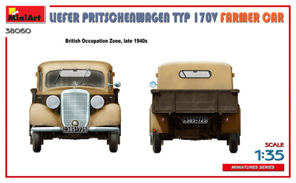 MiniArt 1/35 Military - Liefer Typ 170V Pritschenwagen Farmer Car - 38060