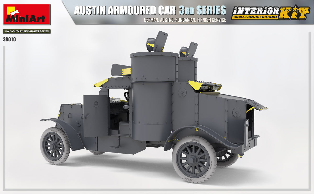 MiniArt 1/35 Military - Austin Armored Car (German / Finnish) - 39010