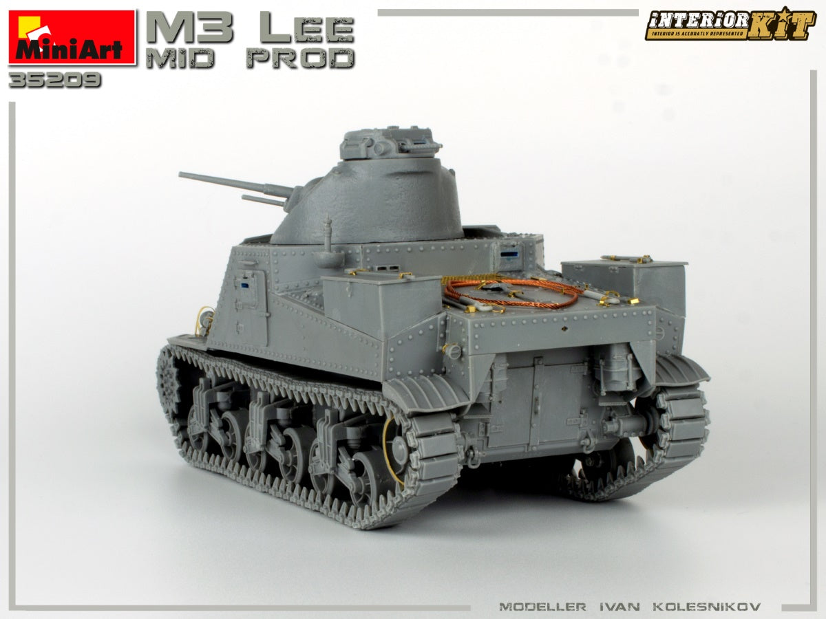 MiniArt 1/35 Military - M3 Lee Mid Prod. Interior Kit - 35209