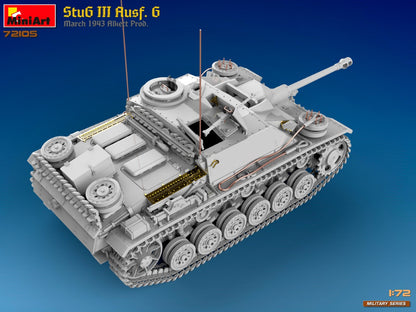 MiniArt 1/72 Military - StuG III Ausf G March 1943 Prod - 72105