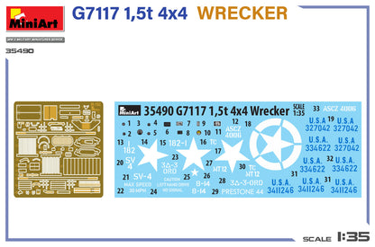 MiniArt 1/35 Military - G7117 1,5t 4x4 Wrecker - 35490