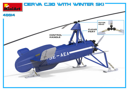 MiniArt 1/35 Military - Cierva C.30 with Winter Ski - 41014
