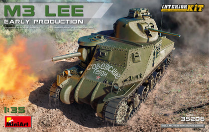 MiniArt M3 Lee Early Prod. Interior Kit - 35206 box art