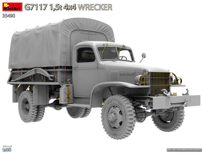 MiniArt 1/35 Military - G7117 1,5t 4x4 Wrecker - 35490
