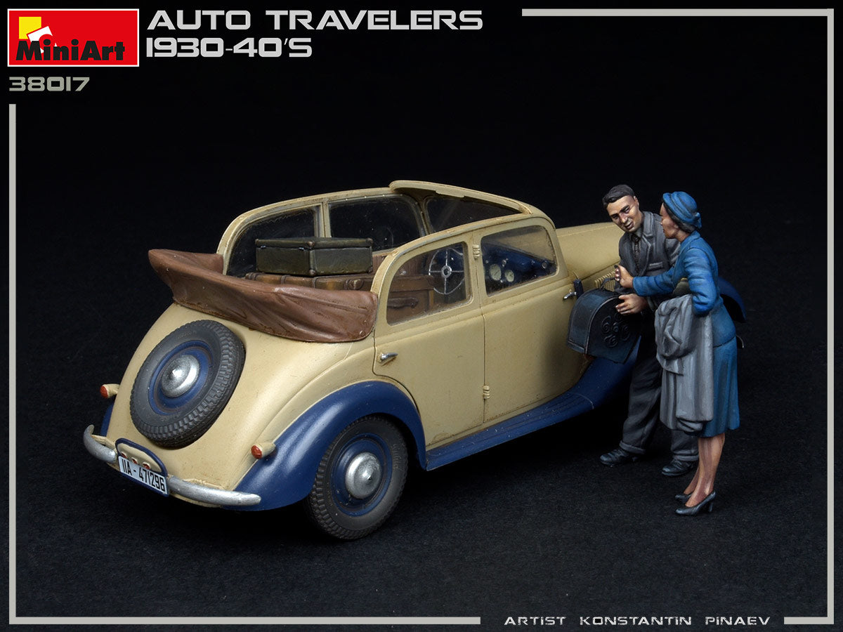 MiniArt 1/35 Military - Auto Travelers 1930-1940's - 38017