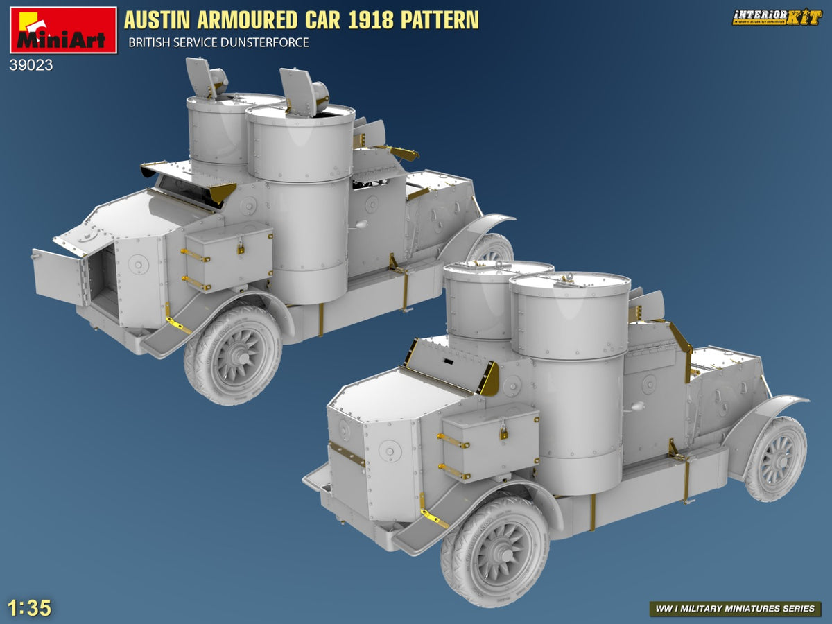 MiniArt 1/35 Military - Austin Armored Car (British Service) - 39023