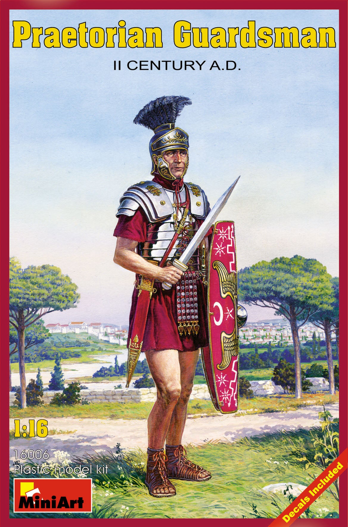 MiniArt Praetorian Guardsman II Century AD - 16006 box art