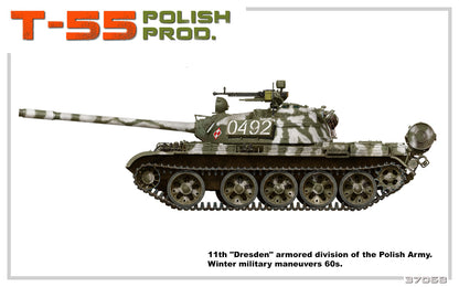 MiniArt 1/35 Military - T-55 Polish Prod - 37068