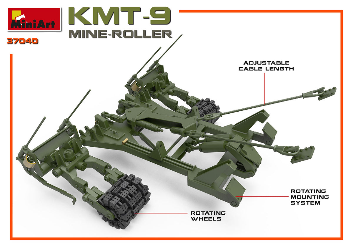 MiniArt 1/35 Military - Mine-Roller KMT-9 - 37040
