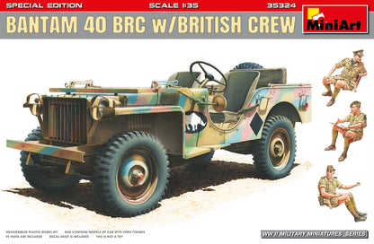 MiniArt Bantam 40 BRC W/ British Crew SPEC EDT - 35324 box art