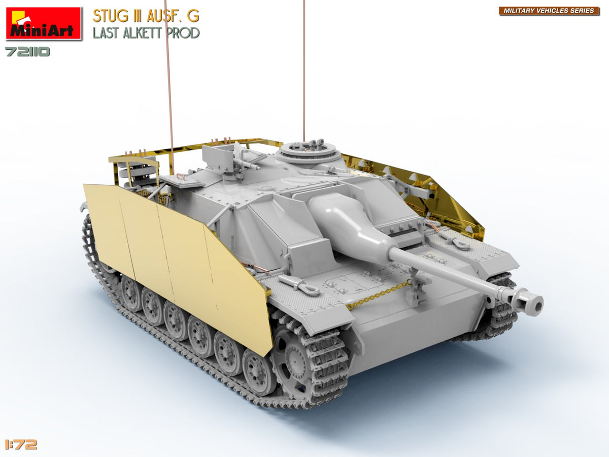 MiniArt 1/72 Military - StuG III Ausf G Last Alkett Prod - 72110