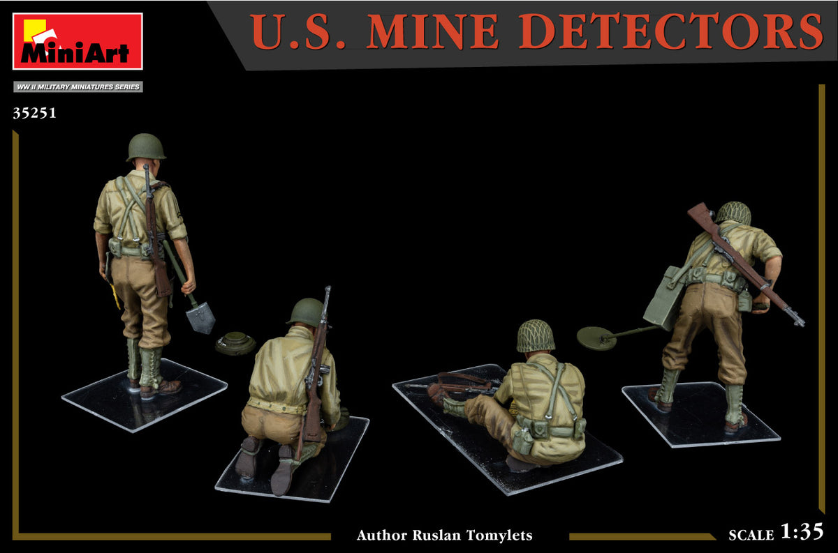 MiniArt 1/35 Military - US Mine Detectors - 35251