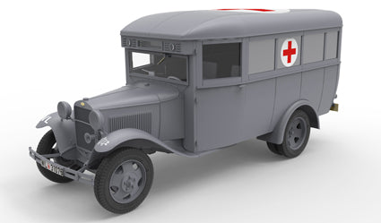 MiniArt 1/35 Military - GAZ-03-30 Ambulance - 35160