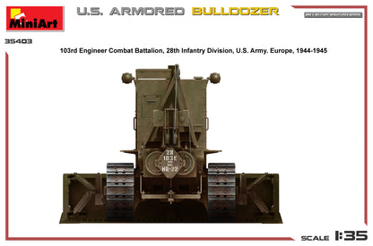 MiniArt 1/35 Military - U.S. Armored Bulldozer - 35403
