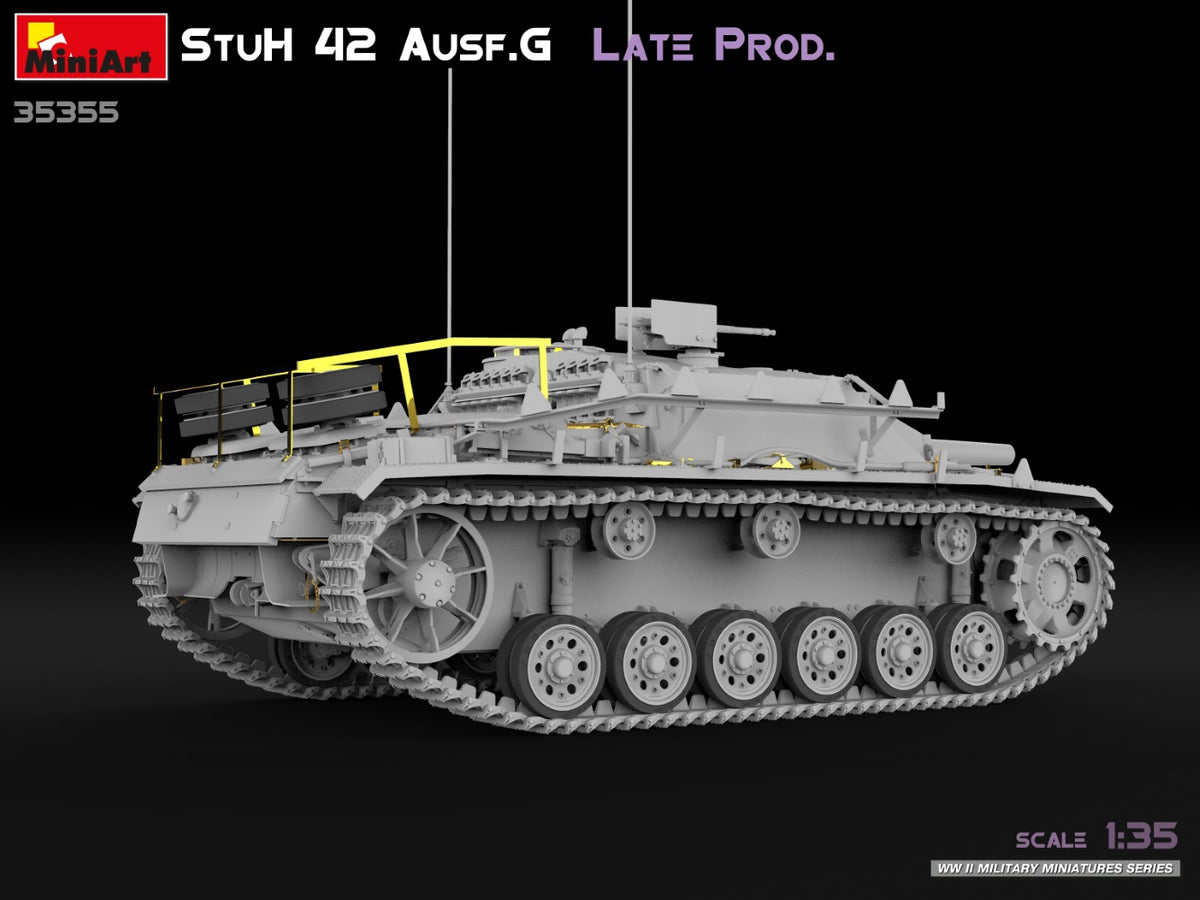 MiniArt 1/35 Military - StuH 42 Ausf G Late Prod - 35355