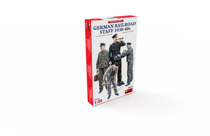 MiniArt 1/35 Military - German Railroad Staff 1930-40's - 38012