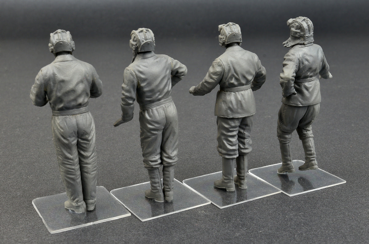 MiniArt 1/35 Military - Soviet Tank Crew (Flame & Heavy Tanks) - 35254