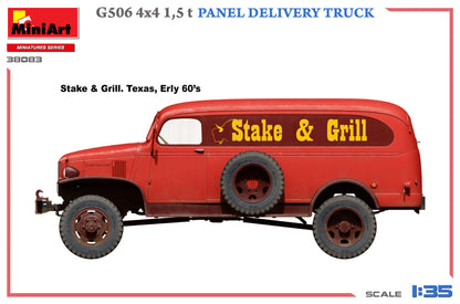 MiniArt 1/35 Military - G506 4x4 1.5 t Panel Delivery Truck - 38083